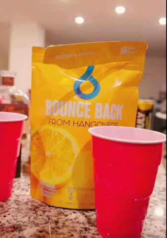 Party Pack Rehydration Bundle with Bounce Back (Lemonade) - Shots No Chaser