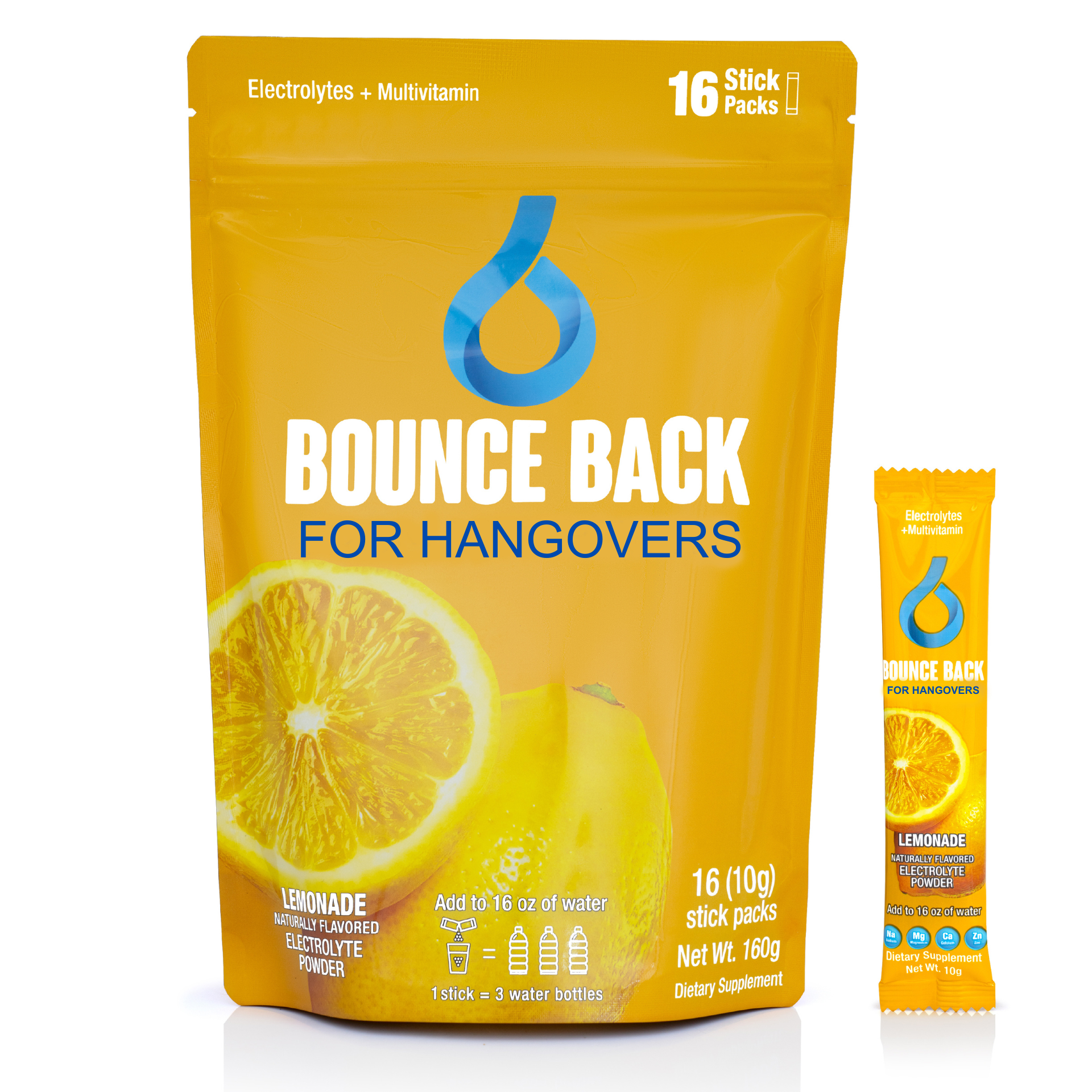 Bounce Back (Electrolyte Drink Mix) - Shots No Chaser