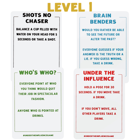 Extremely Under The Influence (Expansion Pack) - Shots No Chaser