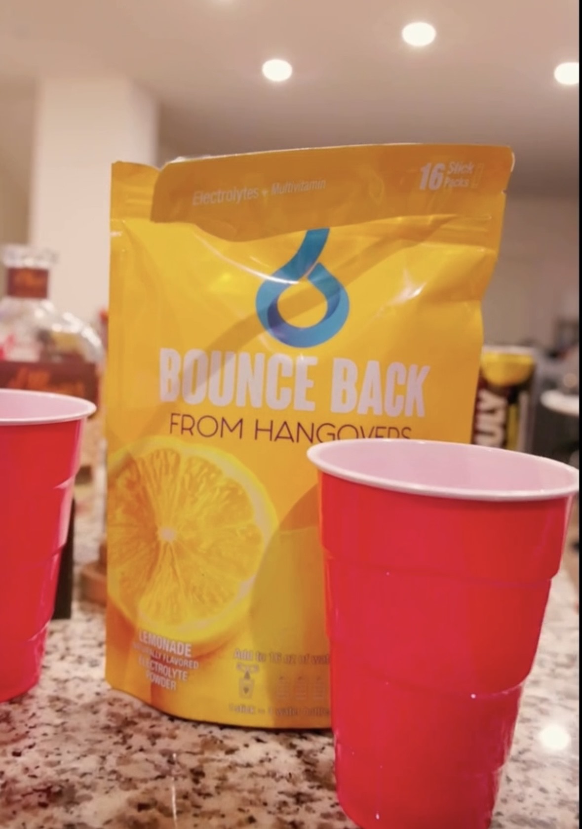 Party Pack Rehydration Bundle with Bounce Back (Lemonade) - Shots No Chaser