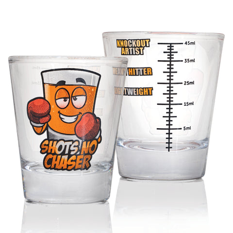 Shots No Chaser 6-Pack of Shot Glasses | Shots No Chaser